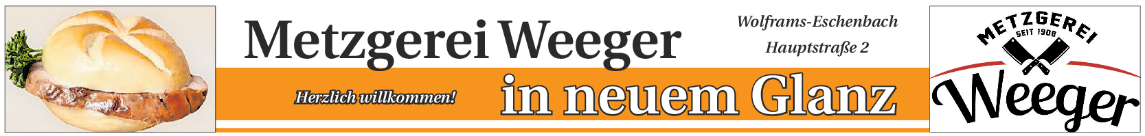 Die Metzgerei Weeger in der Hauptstraße 2 in Wolframs-Eschenbach erstrahlt im neuen Glanz