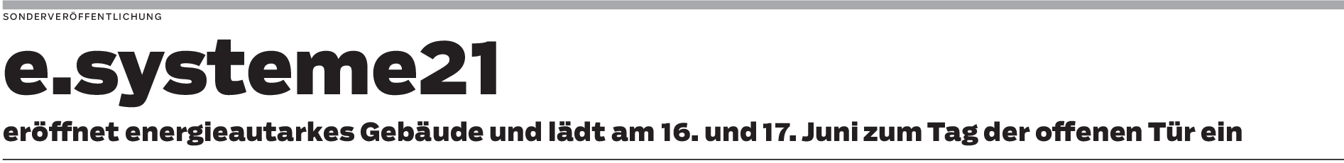 e.systeme21 in Ulm: Der Spezialist für erneuerbare Energien