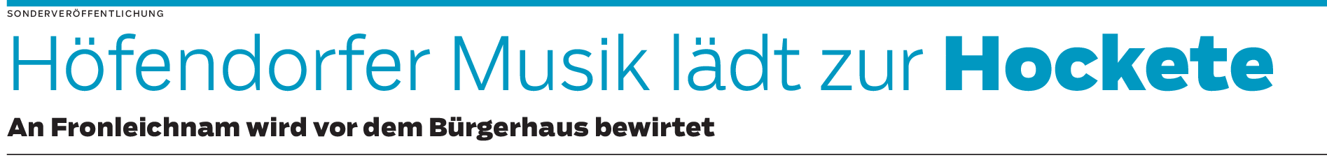 Musikkapelle Höfendorf: Die Werbetrommel mit Erfolg gerührt
