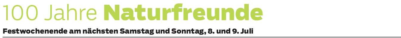 Ein Verein, der viele Menschen nach draußen zieht