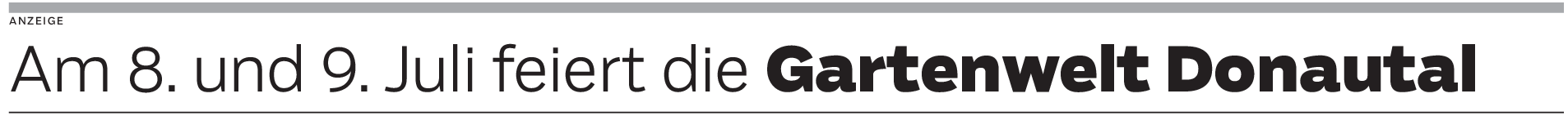 Donautal Gartenfest: Nachhaltige Gartenwelt