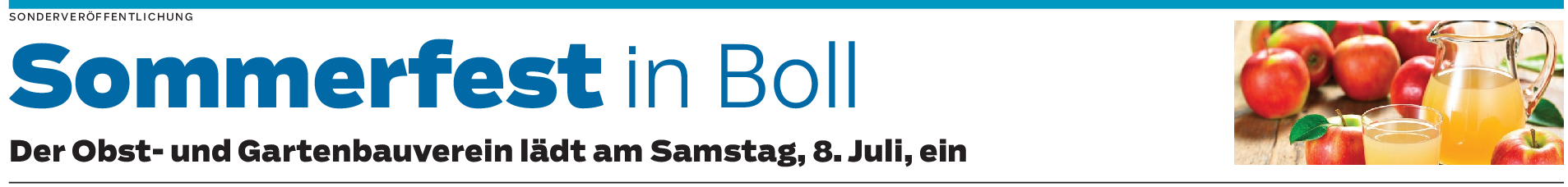Sommerfest in Boll: Mitten im Streuobst-Idyll