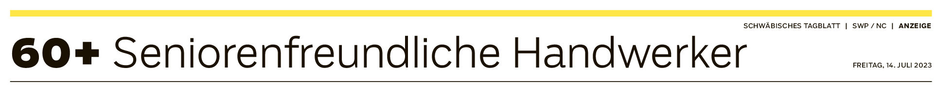 60+ in Tübingen: Ein Handwerkersiegel, das Vertrauen schafft