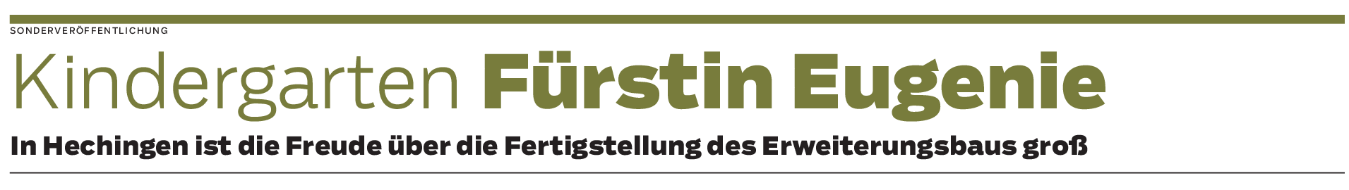 Kindergarten Fürstin Eugenie in Hechingen: Bis zu 75 neue Betreuungsplätze