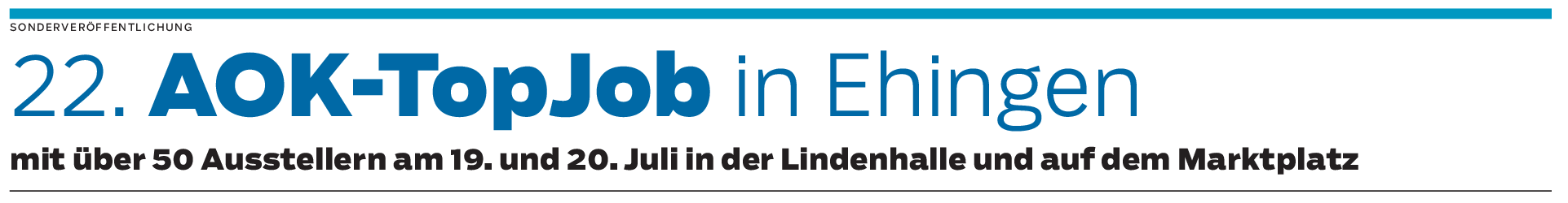 AOK-TopJob: Zahlreiche Ausbildungssparten in Ehingen vertreten