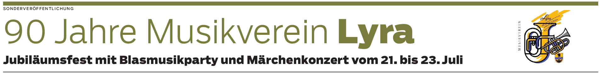 Musikverein Lyra: Mit Märchen, Marsch und top Musikvereinen