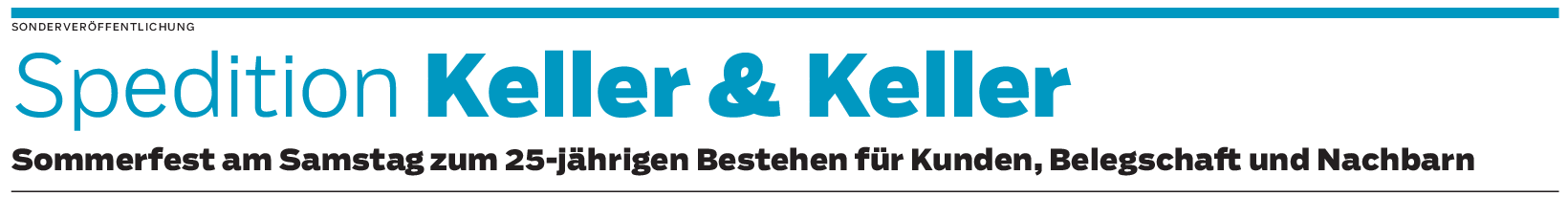 Spedition Keller & Keller in Bergbronn: In der Nische überzeugt
