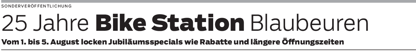 Blaubeuren: E-Bikes und Fahrräder für alle Fälle