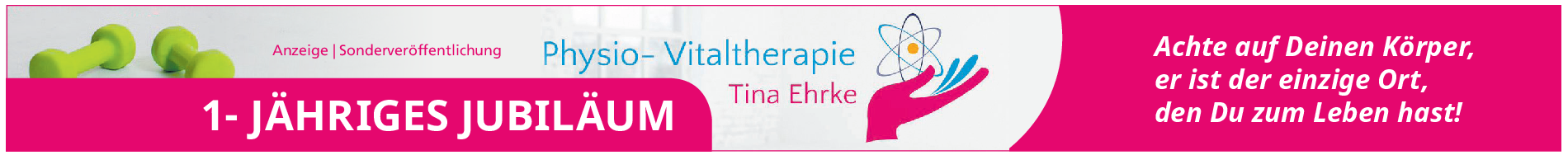 Physio-Vitaltherapie Tina Ehrke: Ein Team mit Ideen, die guttun