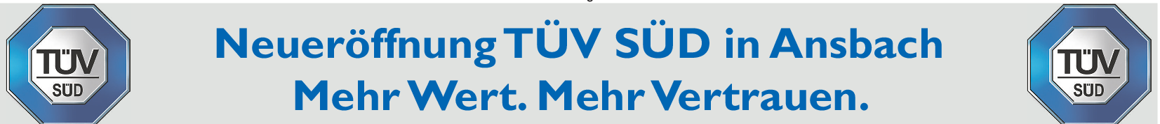 Ansbach: Seit 24. Juli wird beim TÜV SÜD in der Rettistraße wieder geprüft