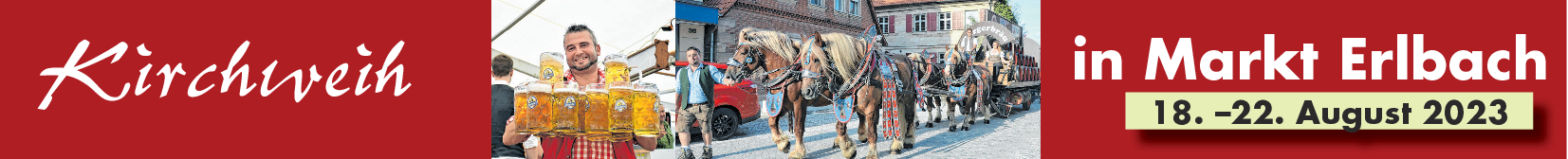 Kirchweih in Markt Erlbach: Auf geht's zur „Erber Kerwa“