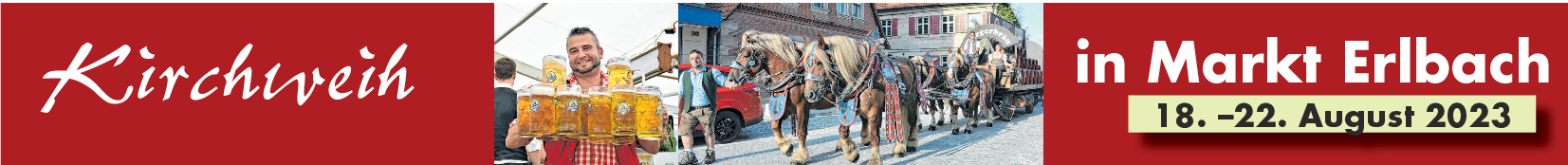 Kerwazeit in Markt Erlbach