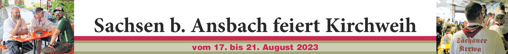 Kirchweih in Sachsen b. Ansbach: "Verbundenheit in Gemeinde wird sichtbar“