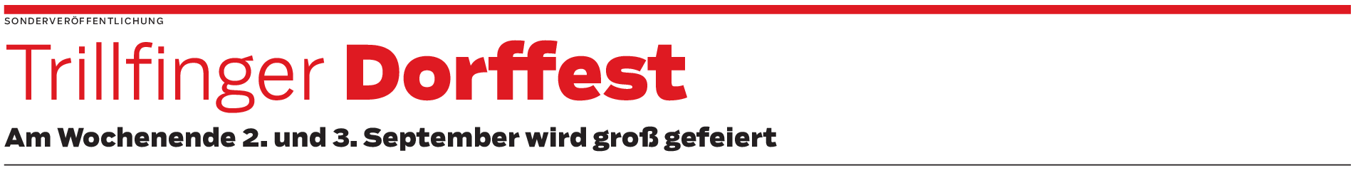 Trillfinger Dorffest: Viel Spaß auf der Gass