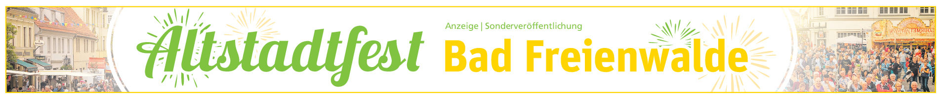 Bad Freienwalde: Am Samstag auf der Hauptbühne