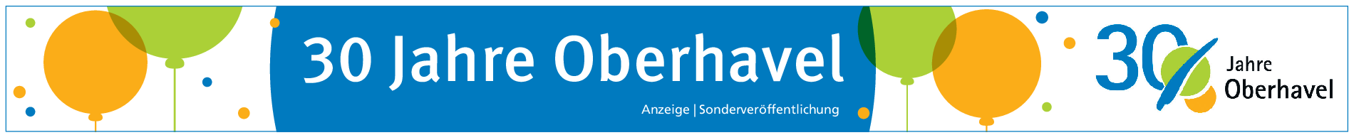 30 Jahre Oberhavel: Viele gute Gründe zum Feiern