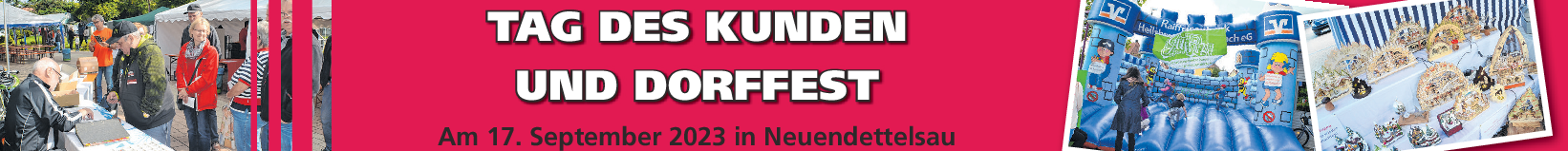 Dorffest in Neuendettelsau: Einkaufen, genießen und mehr