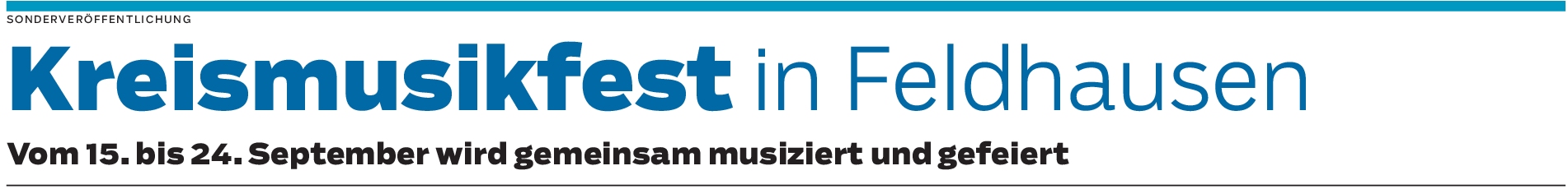 Kreismusikfest in Gammertingen-Feldhausen: Die Schwäbische Alb wird beben