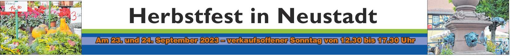 Die 1a-Einkaufstadt Neustadt lädt ein