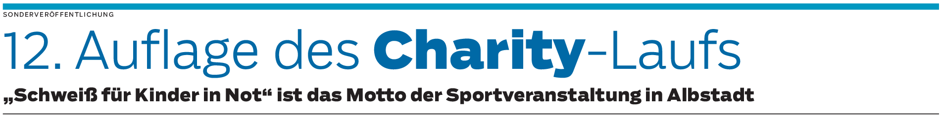 Charity-Lauf in Albstadt: Jede Runde zählt 