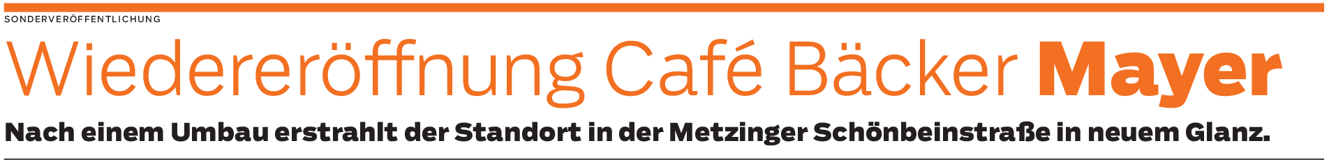 Café Bäcker Mayer in Metzingen: Königsbrezeln mit Kelternblick