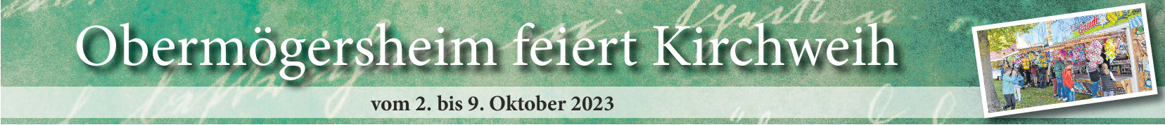 Kirchweih Obermögersheim: Attraktives Programm
