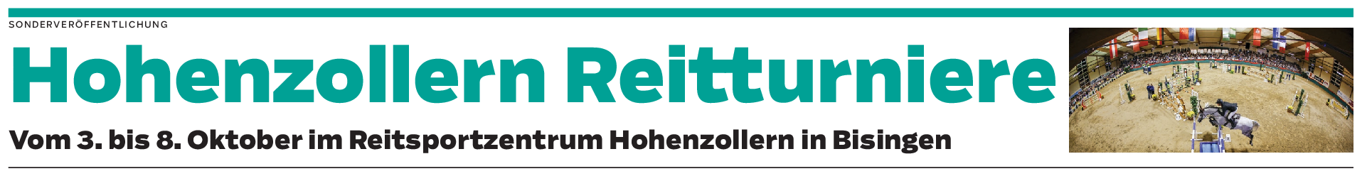 Hohenzollern Reitturniere vom 3. bis 8. Oktober in Bissingen: Freude am Reitsport