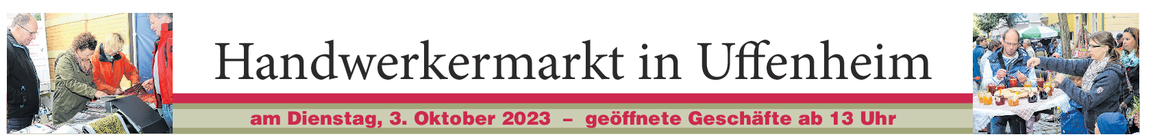 Handwerkermarkt in Uffenheim am 3. Oktober: Blick in die Geschichte und Bedeutung der Märkte