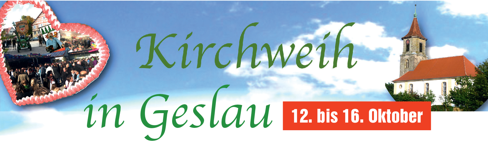 Kirchweih in Geslau: Kirchweih-Programm