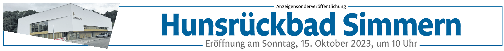 Hunsrückbad in Simmern: Wasserfreunde aufgepasst