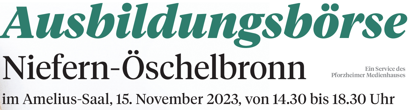 Ausbildungsbörse Niefern-Öschelbronn: „Noch attraktiver gestaltet“
