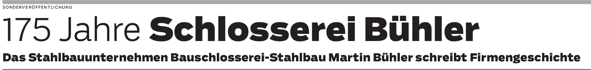 Schlosserei Bühler in Rechberghausen: In sechster Generation
