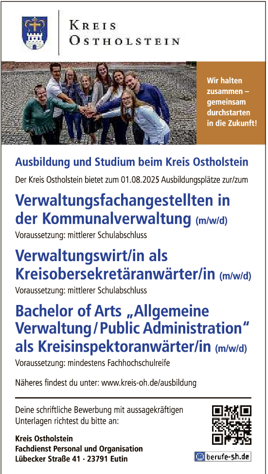 Die Ausbildung zur Bankkauffrau, zum Bankkaufmann zählt zu den