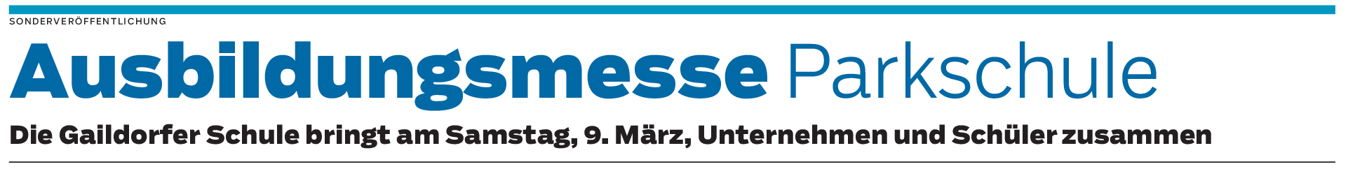 Ausbildungsmesse, Gaildorf: 15 Betriebe stellen sich gemeinsam vor