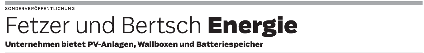 Erbach: Unabhängiger von Stromkosten mit Fetzer und Bertsch Energie