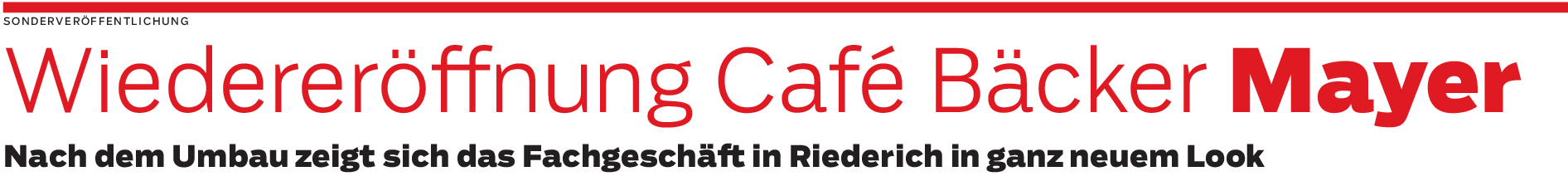 Riederich: Wintergarten und mehr Plätze im Café Bäcker Mayer