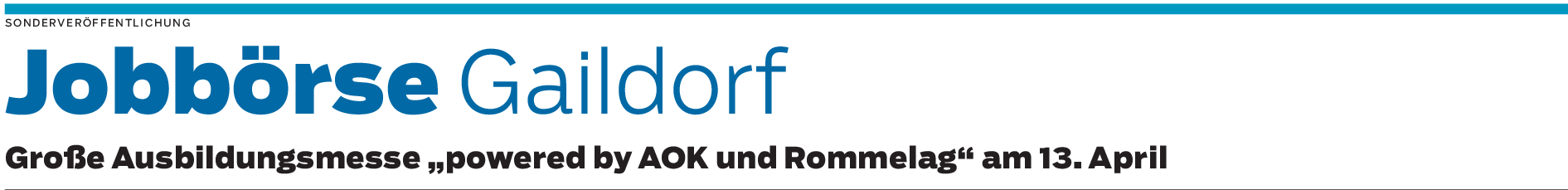 Jobbörse Gaildorf: Startschuss für die Zukunft