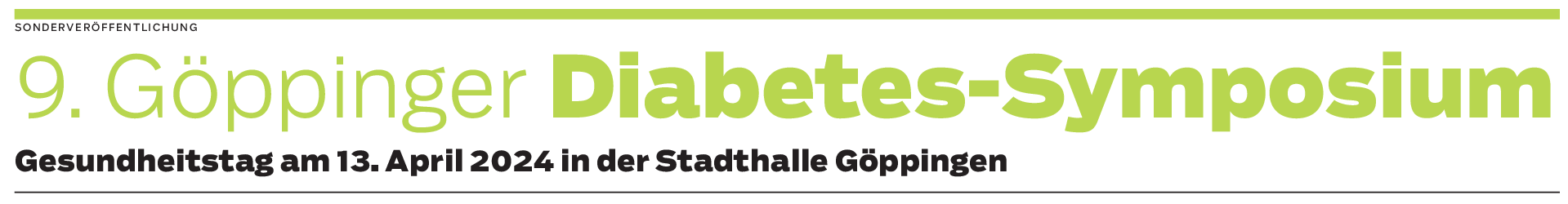 Diabetes-Symposium in Göppingen: Neue Wege im Umgang mit Diabetes