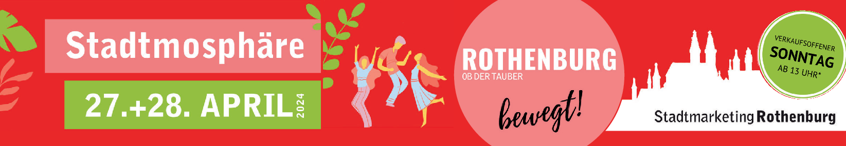 Stadtmosphäre 2024 in Rothenburg ob der Tauber: Ein Spektakel für die ganze Familie