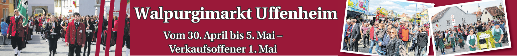 Walpurgi-Fest in Uffenheim: Buntes Programm lädt zum Verweilen ein