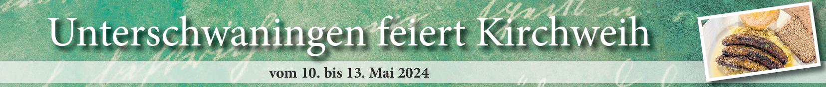 Kirchweih in Unterschwaningen vom 10. bis 13. Mai: Vielseitiges Programm lockt die ganze Familie