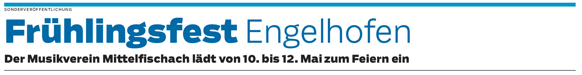 Frühlingsfest Engelhofen vom 10. bis 12. Mai: Drei Tage Partystimmung