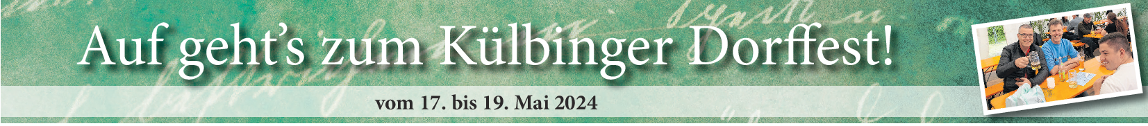 Dorffest in Külbingen: "Für Jung und Alt einiges zu bieten"