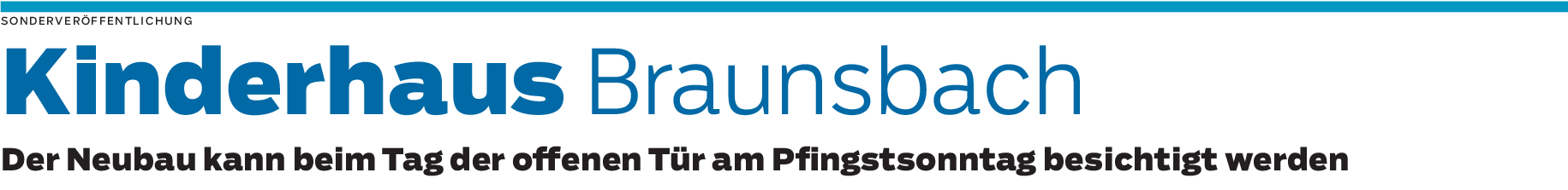 Braunsbacher Kindergarten auf dem Pfingstmarkt: Ein Haus für Kinder