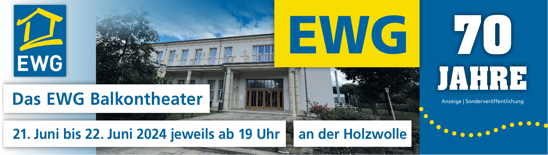 Jubiläum der EWG in Eisenhüttenstadt: Nicht nur nehmen - auch geben