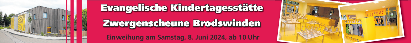 Evangelische Kindertagesstätte Zwergenscheune Brodswinden: Aus Lummerland wird Zwergenscheune