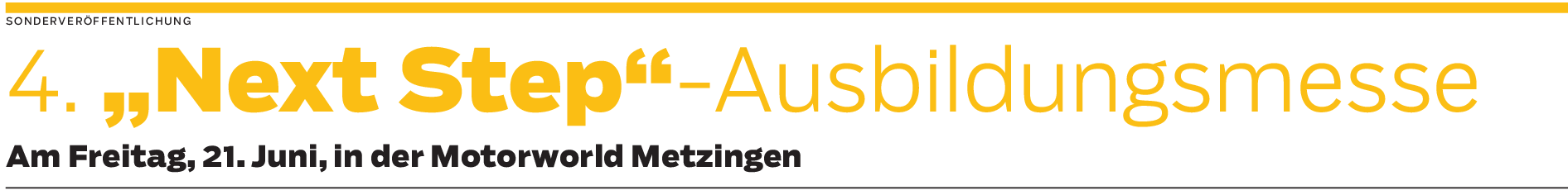 Mit der Ausbildungsmesse in Metzingen bereit für die große Chance