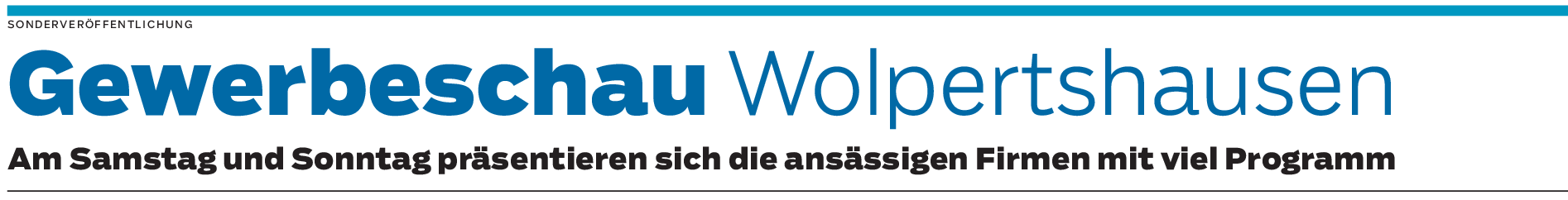 Wolpertshausen: Schau als Fenster für Betriebe