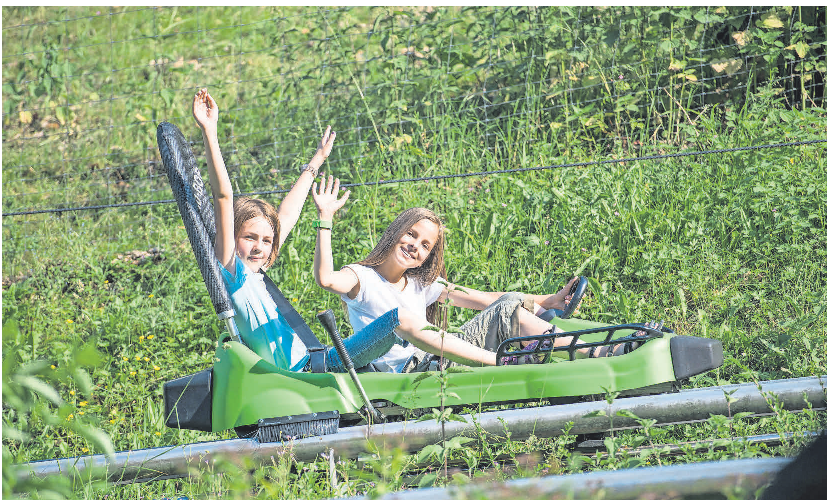 Familienkarten zu gewinnen für die Rodelbahn Bodenwerder bis den 2
