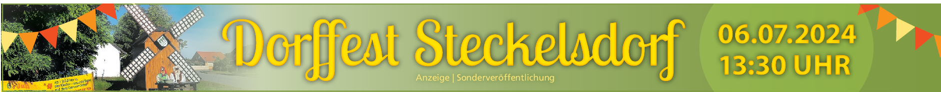 Am Havel-Radweg: Steckelsdorf feiert sein Dorffest